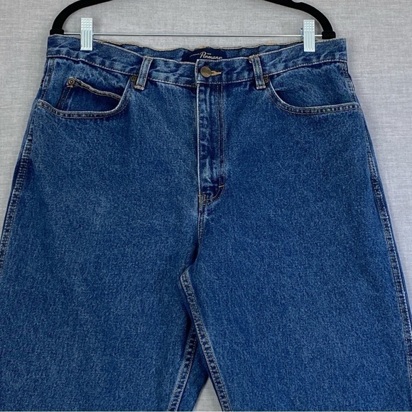 Penmans Dad Jeans Mens 36W 32L 100% Cotton Straight Leg High Rise Jeans - Picture 2 of 10